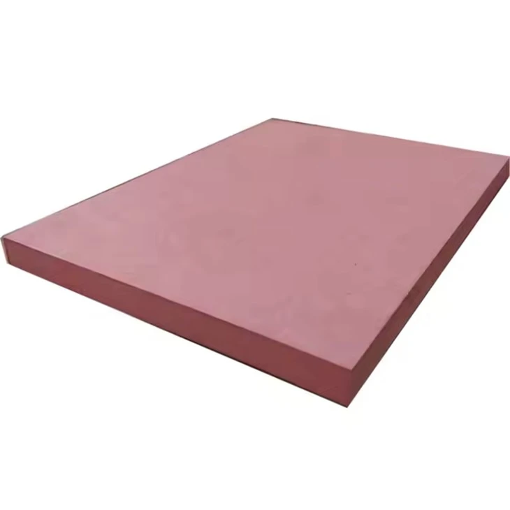 Rode brandwerende MDF